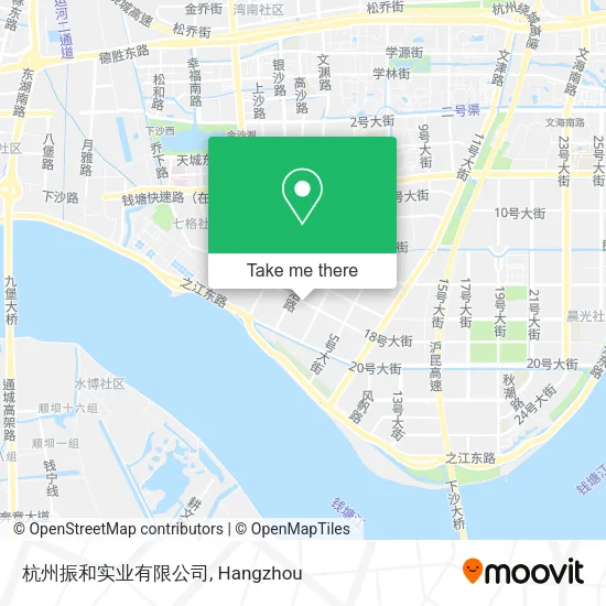 杭州振和实业有限公司 map
