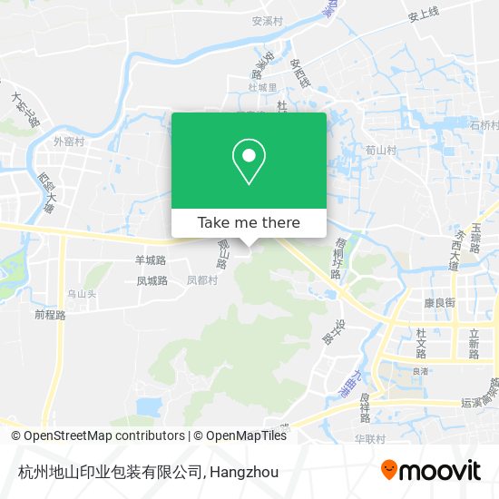 杭州地山印业包装有限公司 map