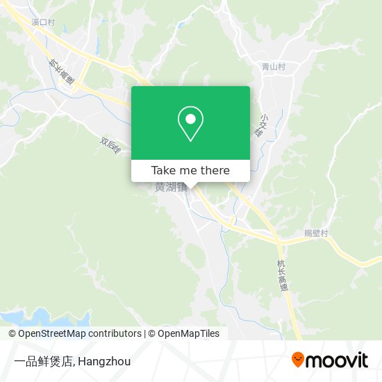 一品鲜煲店 map