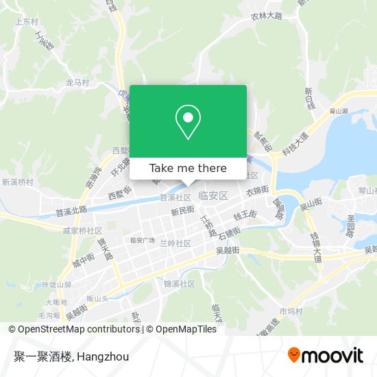 聚一聚酒楼 map