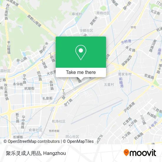 聚乐灵成人用品 map