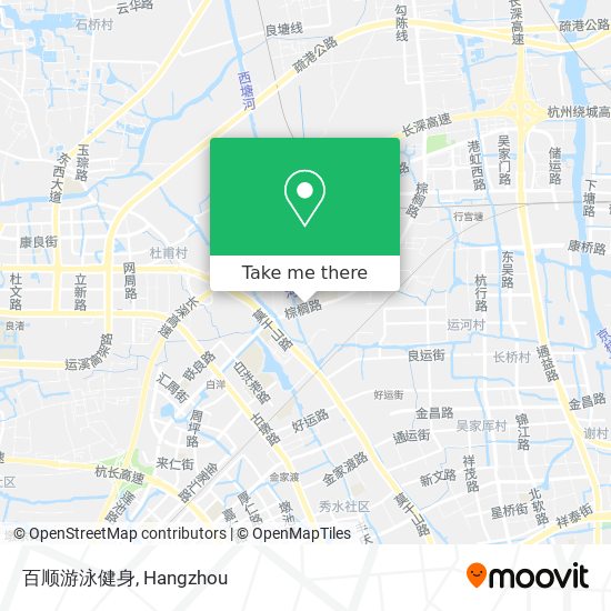 百顺游泳健身 map