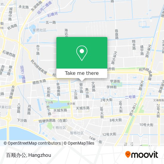 百顺办公 map