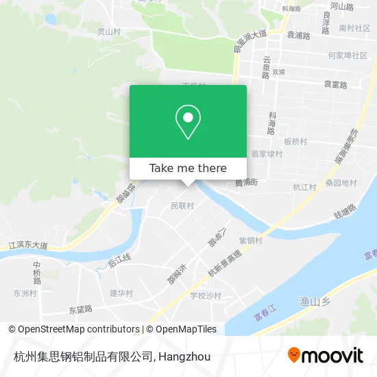 杭州集思钢铝制品有限公司 map
