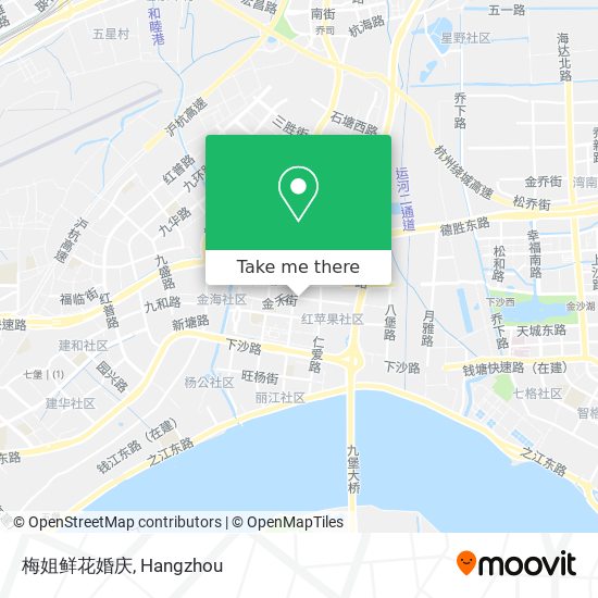 梅姐鲜花婚庆 map