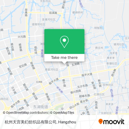 杭州天宫美幻纺织品有限公司 map
