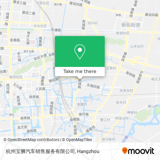 杭州宝狮汽车销售服务有限公司 map