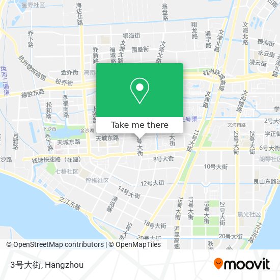 3号大街 map