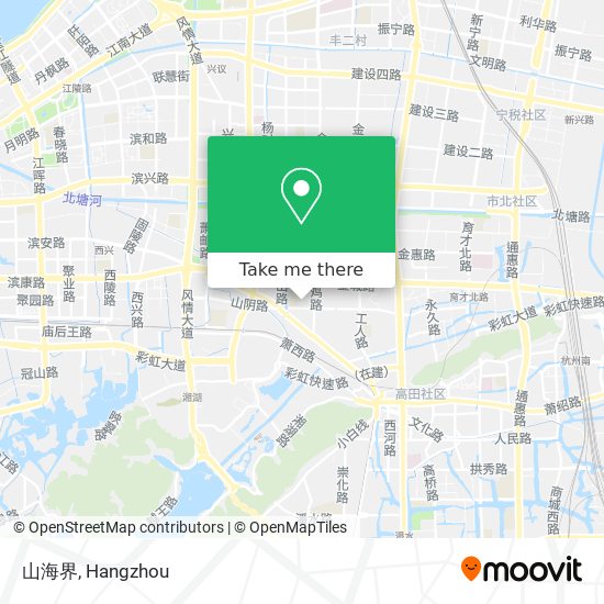 山海界 map