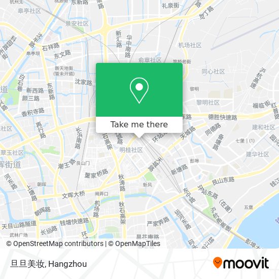 旦旦美妆 map