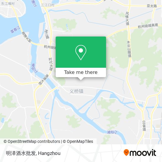 明泽酒水批发 map