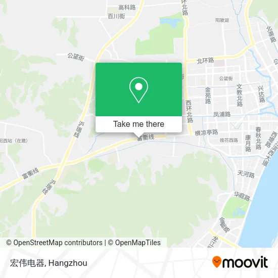 宏伟电器 map