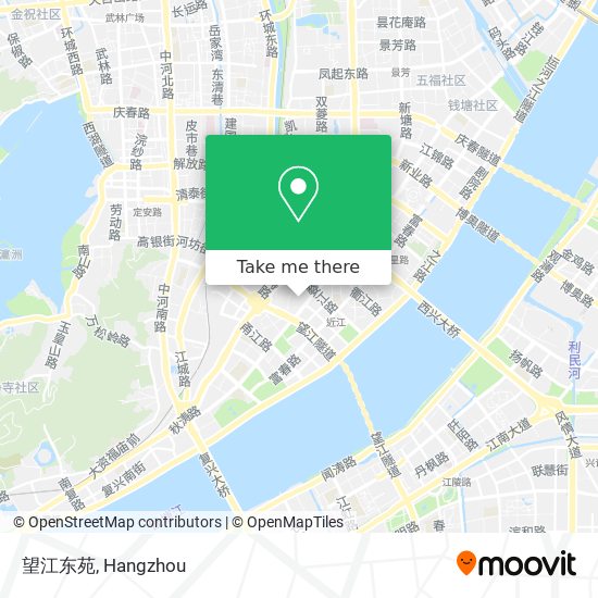 望江东苑 map