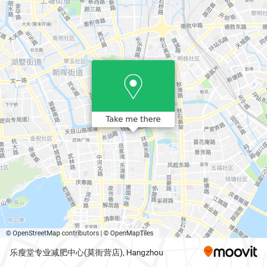 乐瘦堂专业减肥中心(莫衙营店) map