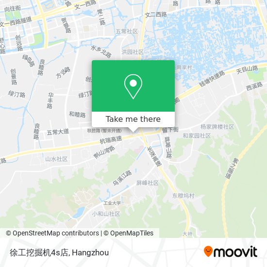 徐工挖掘机4s店 map