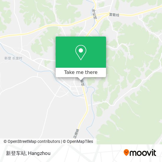 新登车站 map