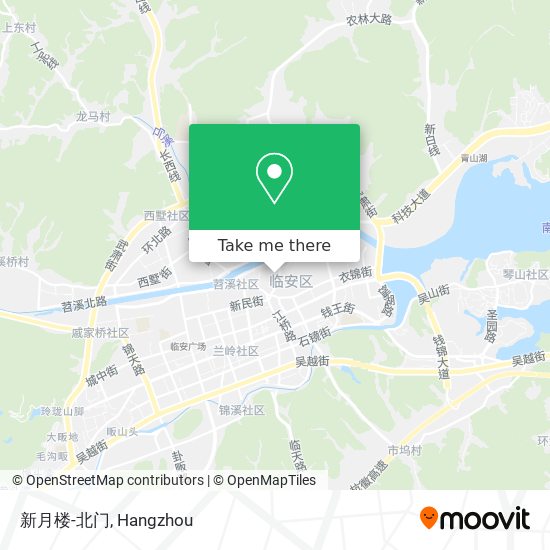 新月楼-北门 map