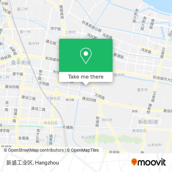 新盛工业区 map