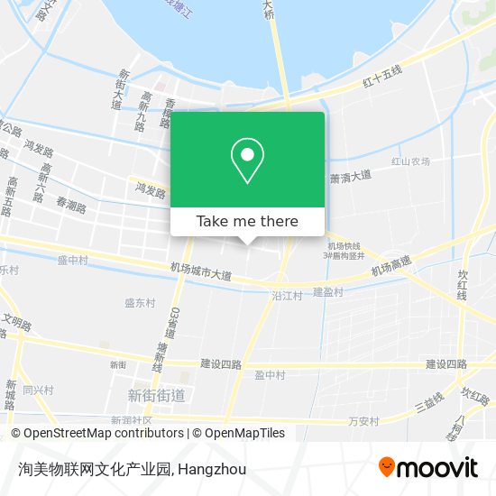 洵美物联网文化产业园 map