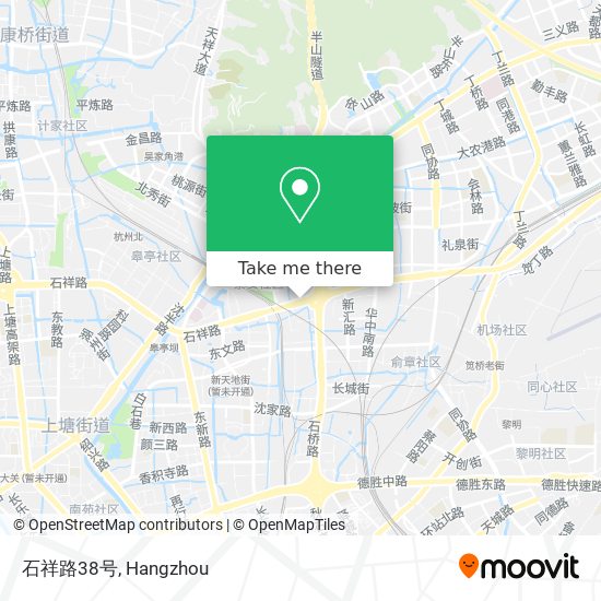 石祥路38号 map