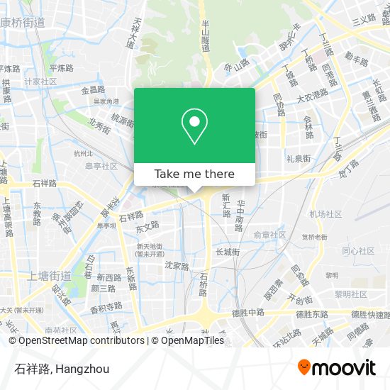 石祥路 map