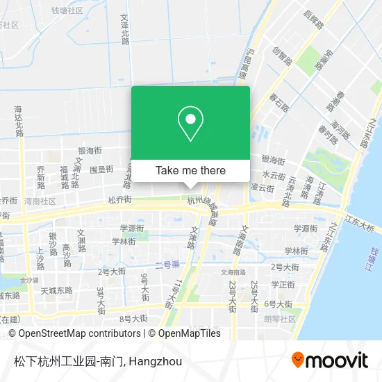 松下杭州工业园-南门 map