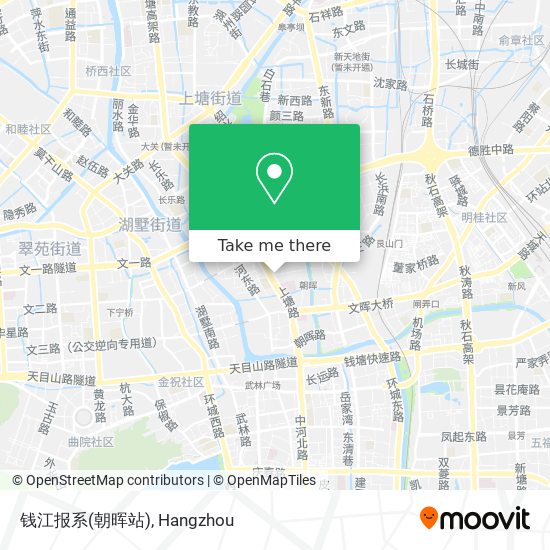 钱江报系(朝晖站) map