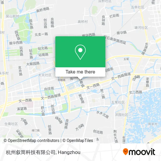 杭州叙简科技有限公司 map