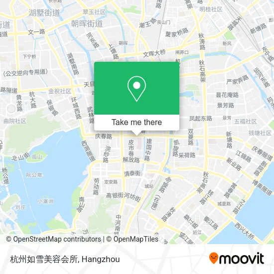 杭州如雪美容会所 map