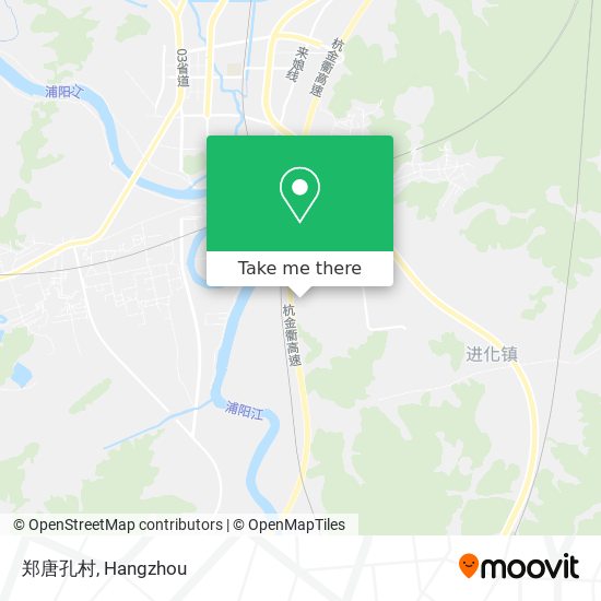 郑唐孔村 map