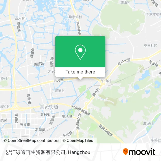 浙江绿通再生资源有限公司 map