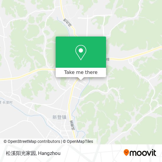 松溪阳光家园 map
