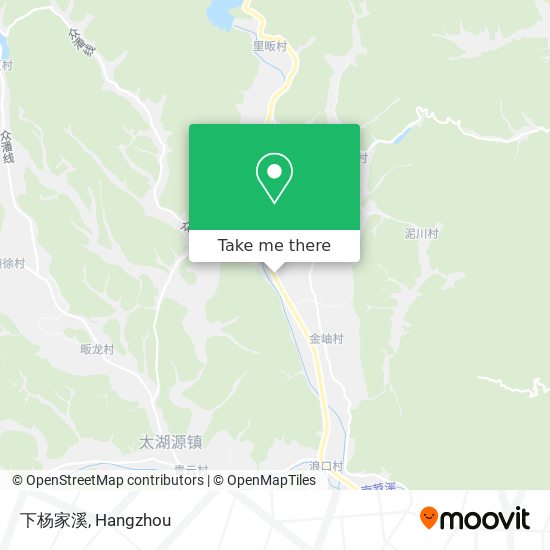 下杨家溪 map