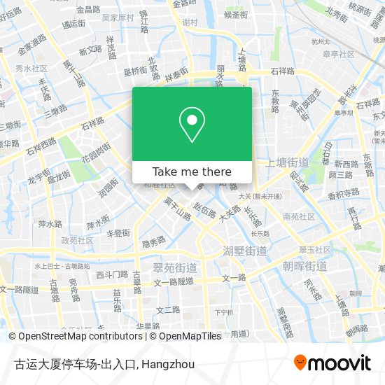 古运大厦停车场-出入口 map