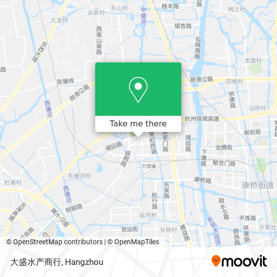 大盛水产商行 map
