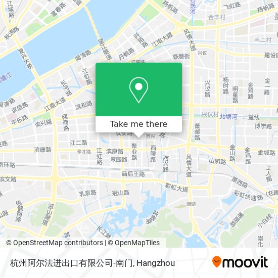 杭州阿尔法进出口有限公司-南门 map