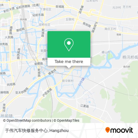 于伟汽车快修服务中心 map