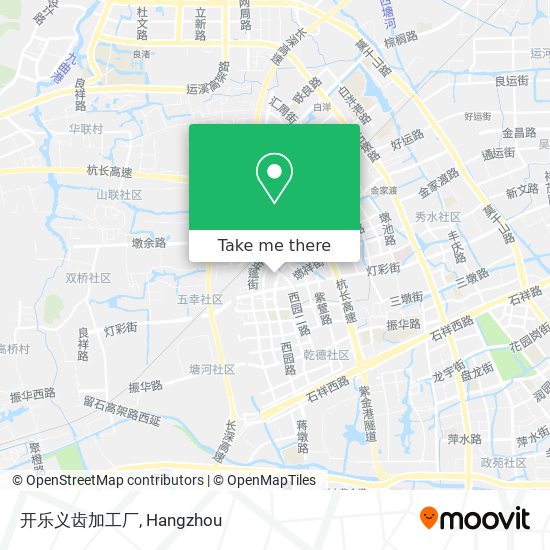 开乐义齿加工厂 map