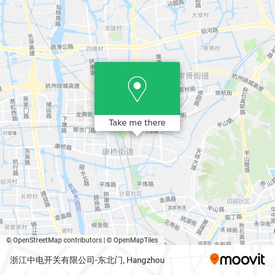 浙江中电开关有限公司-东北门 map