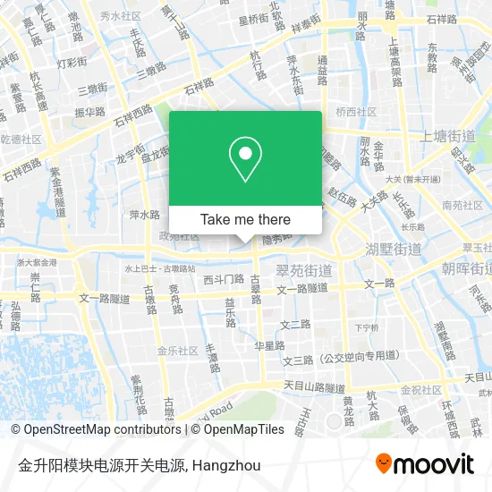 金升阳模块电源开关电源 map