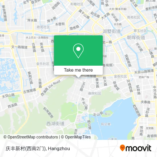 庆丰新村(西南2门) map