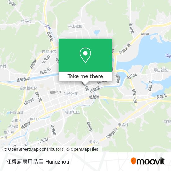 江桥厨房用品店 map