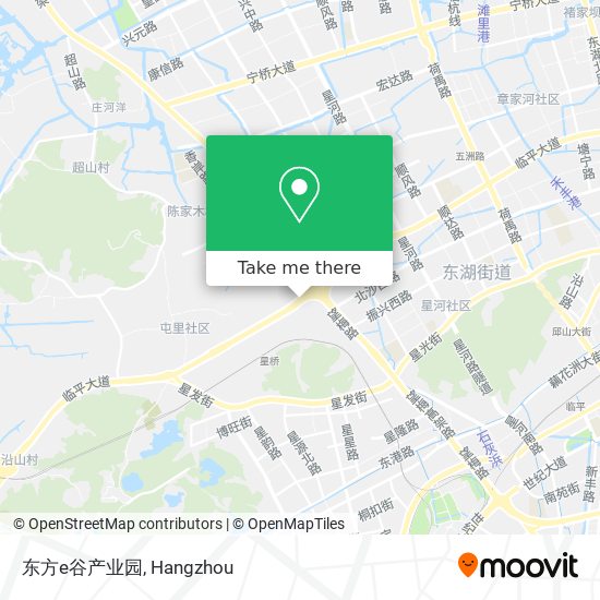 东方e谷产业园 map