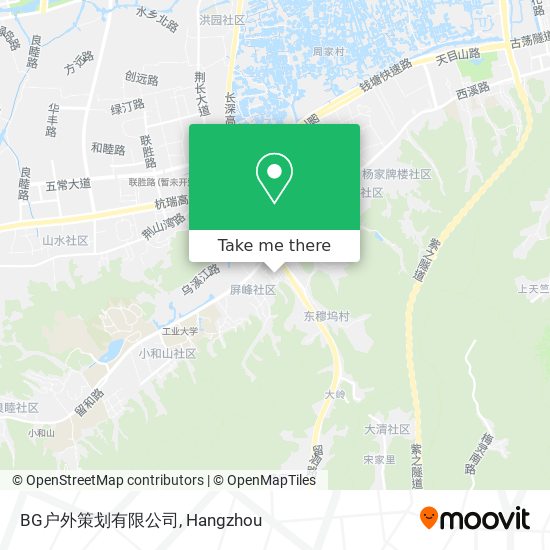 BG户外策划有限公司 map