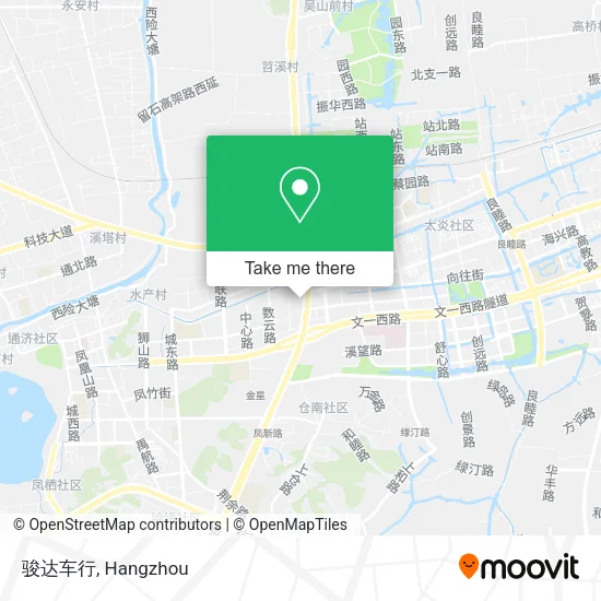 骏达车行 map