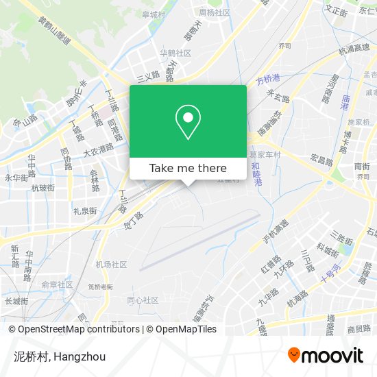 泥桥村 map