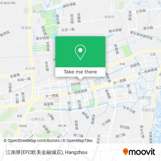江南驿(EFC欧美金融城店) map