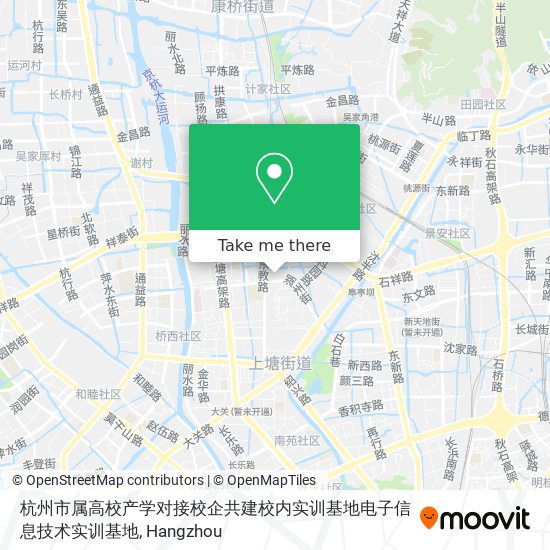 杭州市属高校产学对接校企共建校内实训基地电子信息技术实训基地 map