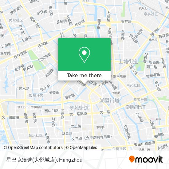 星巴克臻选(大悦城店) map