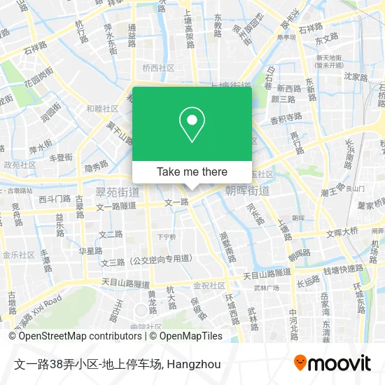文一路38弄小区-地上停车场 map
